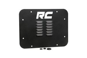 Jeep Wrangler Tailgate Vent Cover - Rough Country - Black - '07-'10